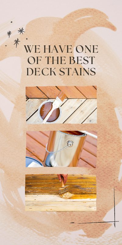 deck stain